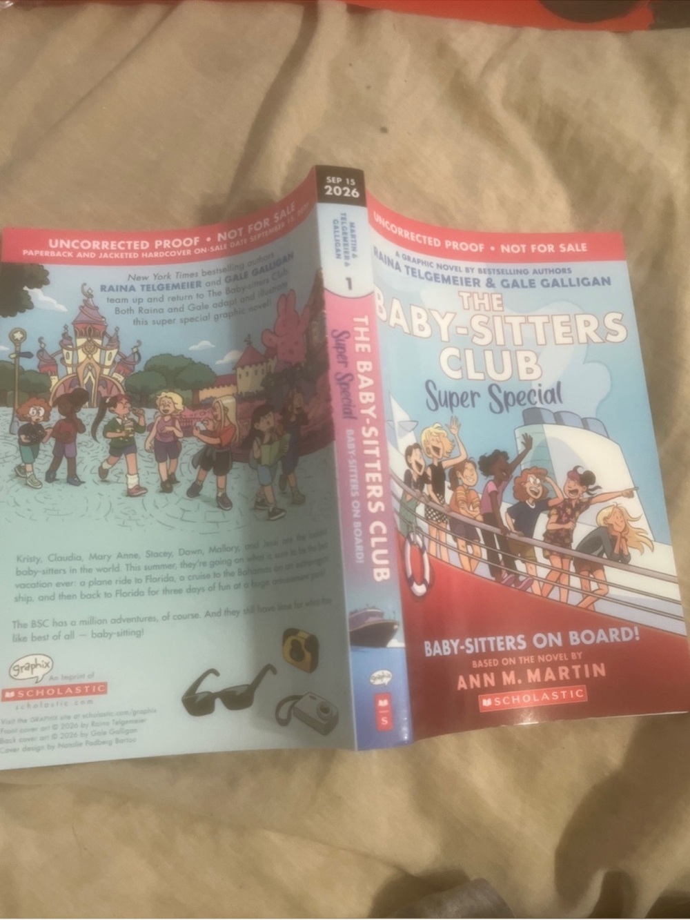 Baby Sitters Club Super Special ADVANCED Graphic Novel Sept 2026